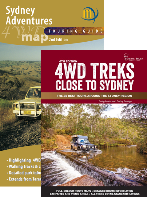 4WD Treks Close To Sydney Book And Map Pack Meridian Maps