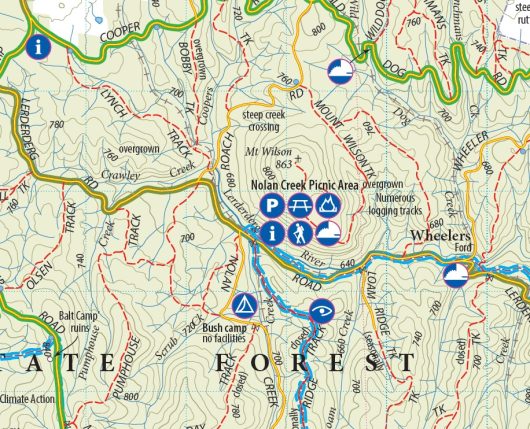 Wombat State Forest 4WD Map (new 6th Ed - Nov 2025) - Image 2