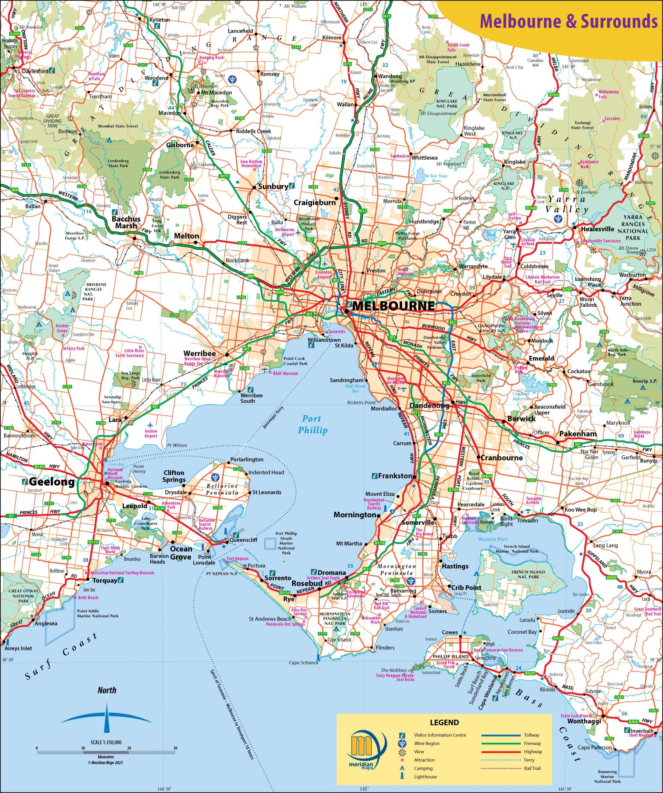 Victoria Touring Map Melbourne LowRes 1 Scaled 