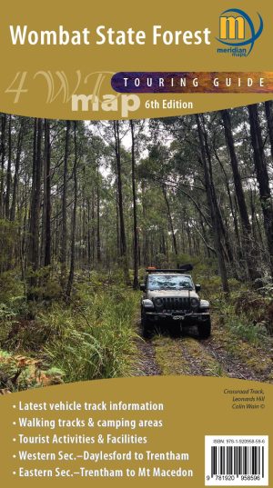 Wombat State Forest 4WD Map (new 6th Ed - Nov 2025)