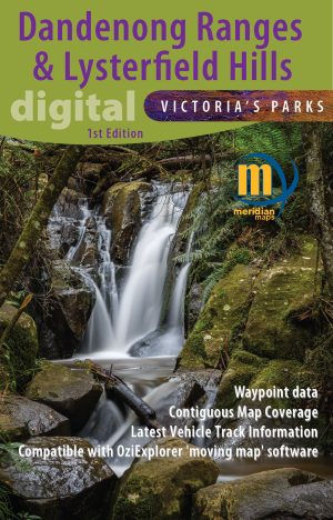 Dandenong Ranges & Lysterfield Hills Map Guide Digital
