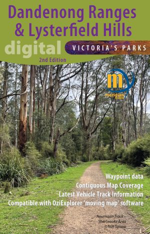 Dandenong Ranges & Lysterfield Hills Map Guide Digital