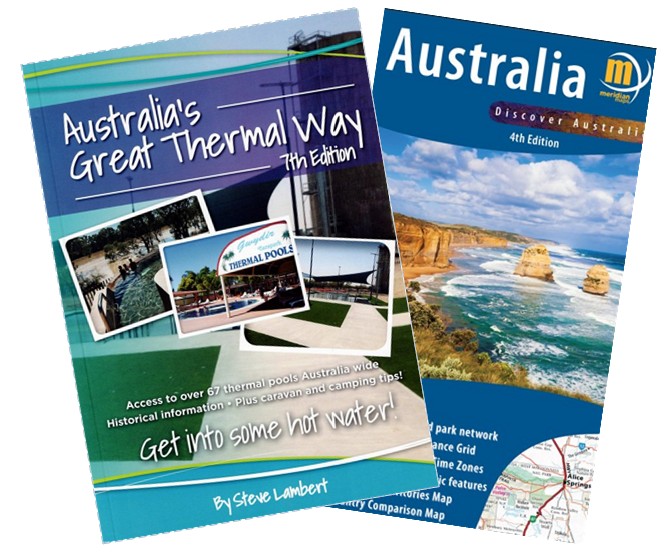 Australia's Great Thermal Way Book & Map Pack