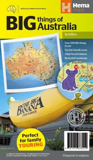 Big Things of Australia Map (Hema)