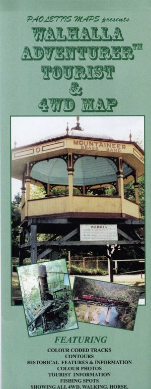 Walhalla Tourist & 4WD Map
