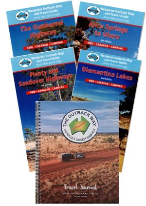 Outback Way Travel Journal & Map Pack