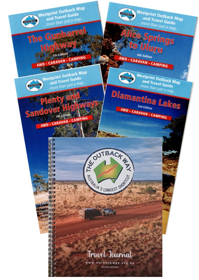 Outback Way Travel Journal & Map Pack
