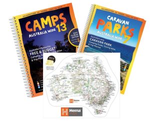 Camping & Caravaning Book & Map Pack