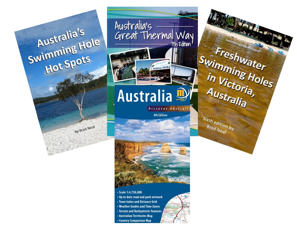 Swimming Holes and Thermals Book & Map Pack